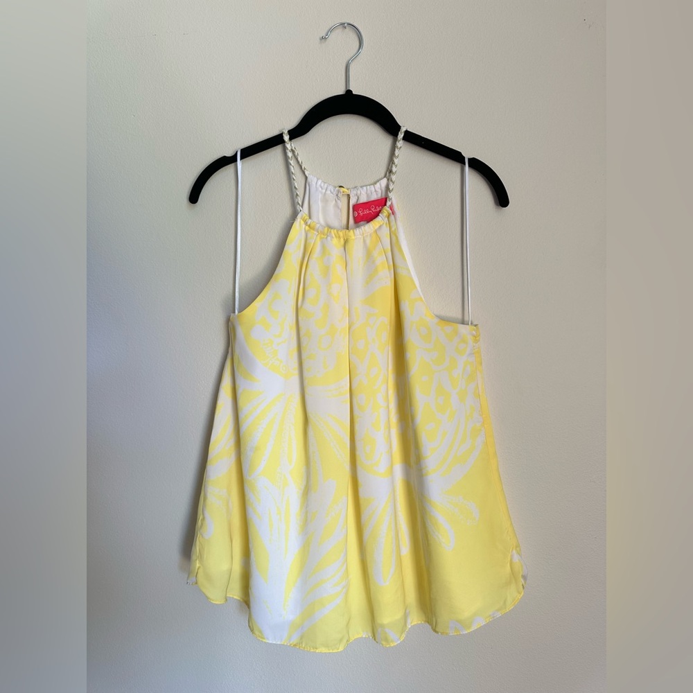 Lilly Pulitzer for Target Pineapple punch tank halter top size M